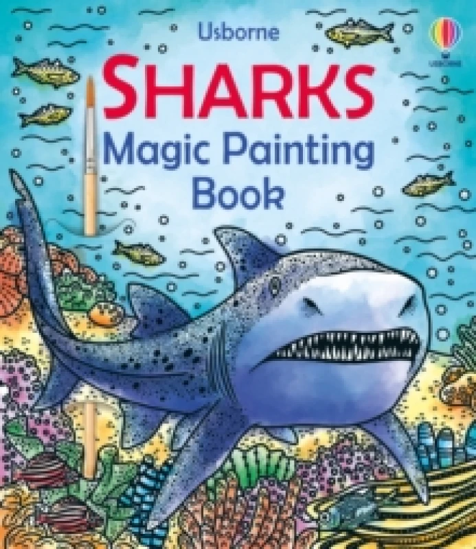 Image of Sharks Magic Painting Book Paperback / softback