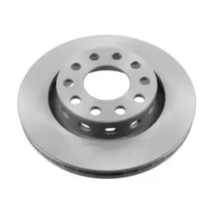 Image of Brake Disc 44125 by Febi Bilstein Rear Axle