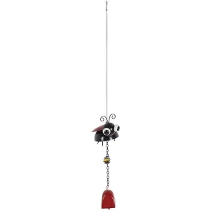 Image of Ladybird Metal & Glass Windchime
