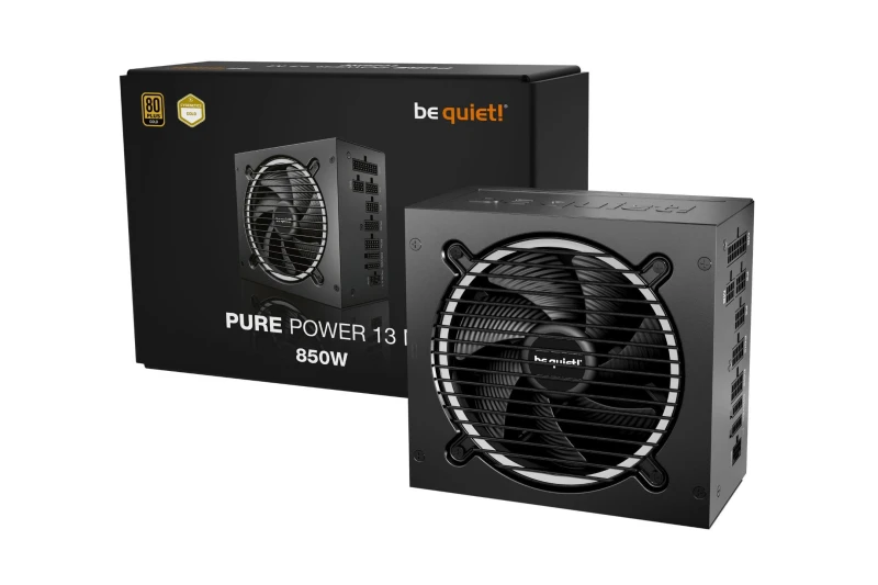 Image of be quiet! Pure Power 13 M 850W 80 Plus Gold Fully Modular Semi Passive ATX 3.1 PSU Power Supply - BP027EU