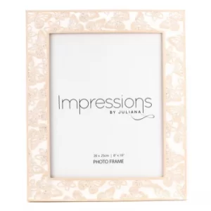 Image of Impressions Butterfly Embossed Resin Photo Frame 8" x 10"
