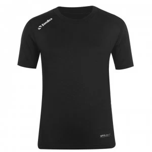 Image of Sondico Core Baselayer Short Sleeves Juniors - Black
