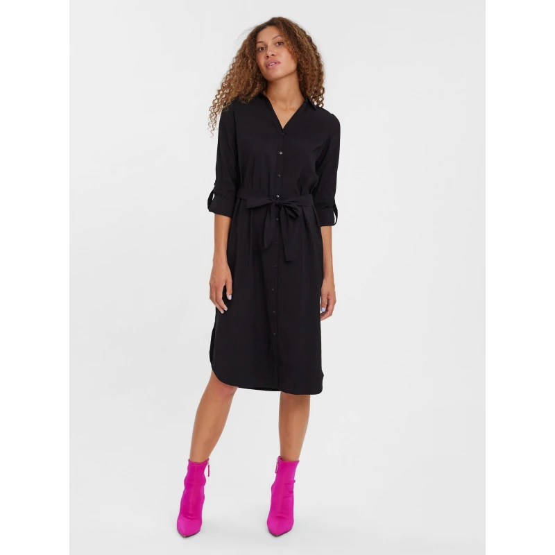 Image of Vero Moda Bell Dress - Black 8
