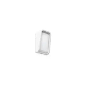 Image of Faro Mask - Outdoor White Wall Light 15W 3000K IP65