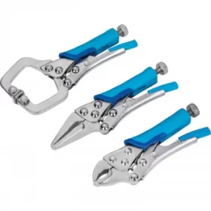 Image of Mini Locking Pliers Set, 3 Piece