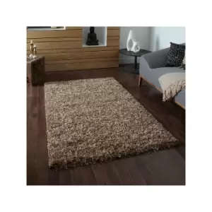 Image of Vista 3547 Shaggy Rug, Beige, 200 x 290 Cm - Think Rugs