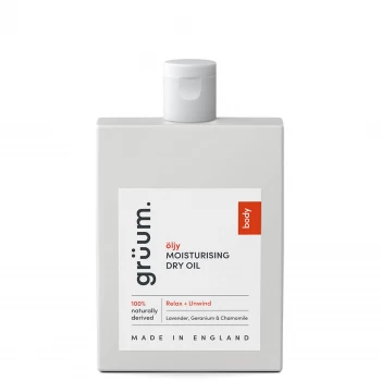 Image of gruum Oljy Moisturising Dry Oil - Relax and Unwind 100ml