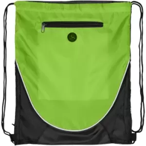 Image of Bullet The Peek Drawstring Cinch Backpack (34 x 42cm) (Lime)