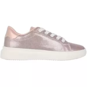 Image of Fabric Castel Childrens Trainers - Pink