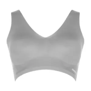 Image of Reebok Amina Bonded Bralette Ladies - Grey