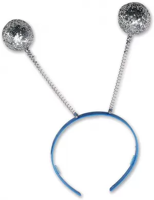 Image of Glitter Ball Head Boppers Silver
