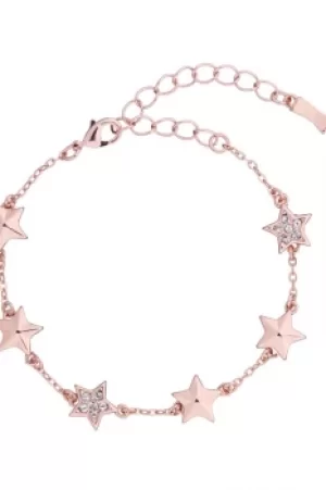 Image of Ted Baker Rose Gold Plated Shaena Shooting Star Cluster Bracelet TBJ1987-24-02