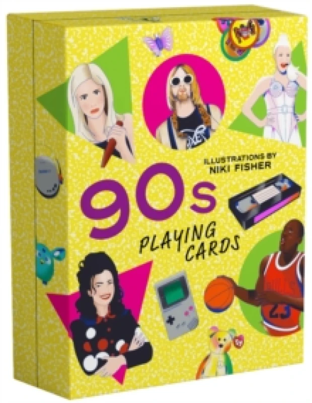 Image of 90s Playing Cards : Featuring the decades most iconic people, objects and moments Cards