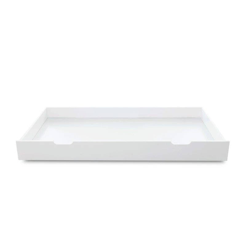 Image of Ickle Bubba 120 Coleby Mini Cot Bed Under Drawer White unisex one