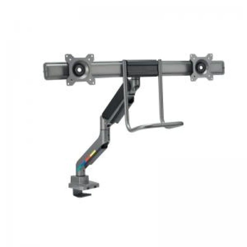 Image of Kensington K58272WW SmartFit Dual Monitor Arm with Crossbar and Handle