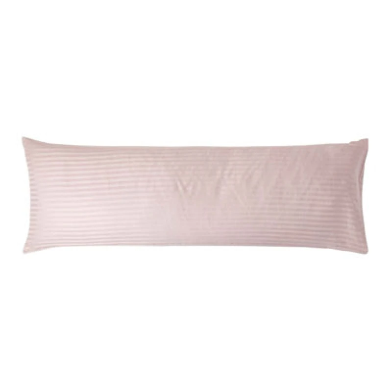 Image of Homescapes Egyptian Cotton Ultrasoft Body Pillowcase 330 TC Dusty Pink