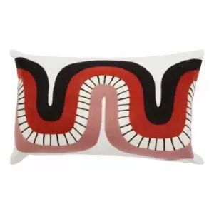 Image of Interiors By Ph Bosie Ozella 50 X 30Cm Cushion Multi-colour