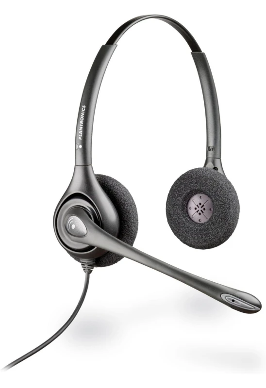 Image of HP Poly HW261N Supraplus Binaural Dual Headset +Pouch