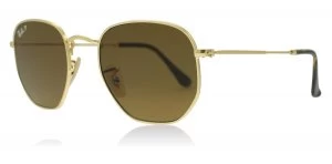 Image of Ray-Ban RB3548N Sunglasses Gold 001/57 Polariserade 51mm
