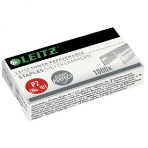 Image of Leitz Power Performance P2 (No. 10) Staples (1000 Pack)
