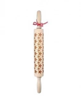 Image of Gisela Graham Star Press Rolling Pin