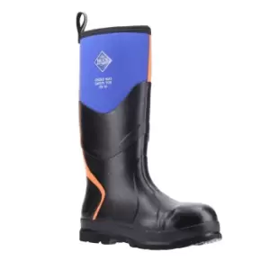 Image of Muck Boots Unisex Adults Chore Max S5 Safety Welllington (7 UK) (Blue/Orange)