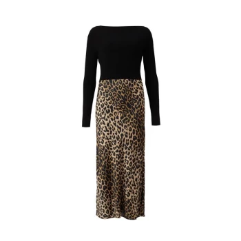 Image of AllSaints Hera Leppo Dress - Black