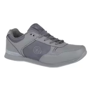 Image of Dek Mens Geometric Bowling Trainers (12 UK) (Grey)