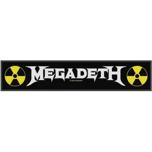 Image of Megadeth - Logo Super Strip Patch