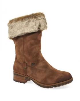 Image of Rieker Newam Standard Fit Calf Boots