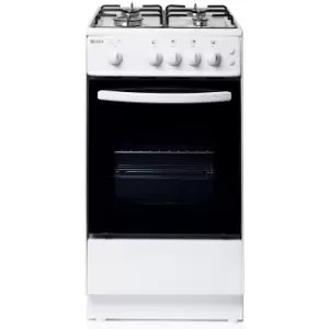 Image of Haden HGS50W 50cm Freestanding Single Cavity Gas Cooker - White