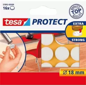 Image of tesa Felt slider White 18mm 16 pc(s)