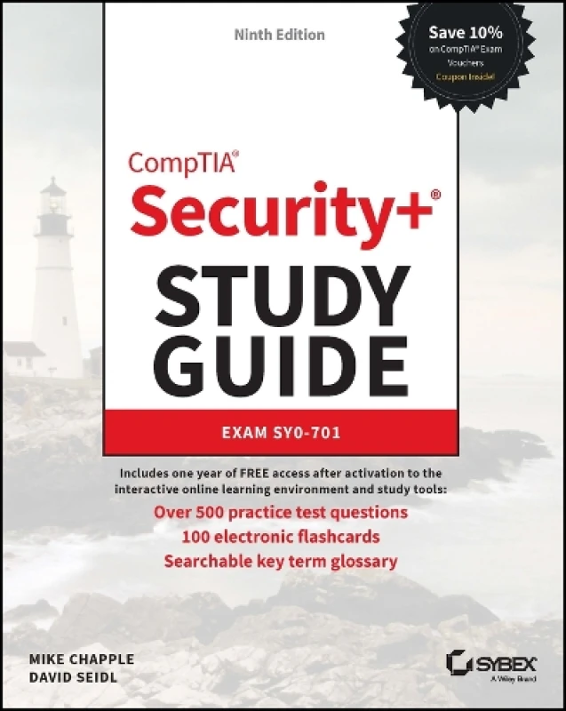 Image of CompTIA Security+ Study Guide with over 500 Practice Test Questions : Exam SY0-701 Paperback / softback