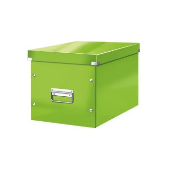 Image of WOW Click & Store Cube Large Storage Box, Green