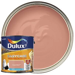 Image of Dulux Easycare Washable & Tough Copper Blush Matt Emulsion Paint 2.5L