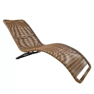 Image of Charles Bentley Zanzibar Sun Lounger Natural