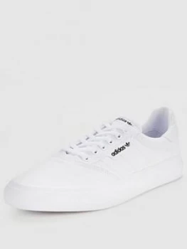 Image of adidas Originals 3MC - White/White, Size 7, Men