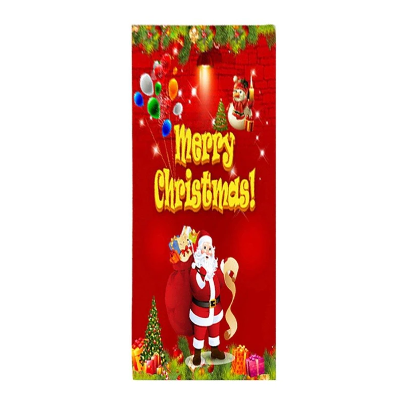 Image of LIFE IDEAS Christmas Digital - Printed Santa Claus Floor Mat Red unisex One Size