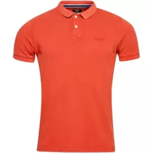 Image of Superdry VT Dust Polo Shirt - Red