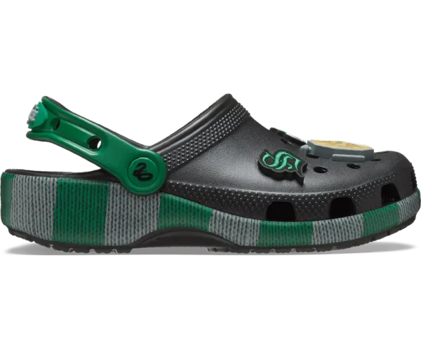 Image of Crocs Kids Harry Potter Slytherin Classic Clogs Multi C13