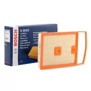 Image of Bosch Air filter VW,AUDI,SKODA F 026 400 543 6C0129620D,6C0129620D,6C0129620D Engine air filter,Engine filter 6C0129620D