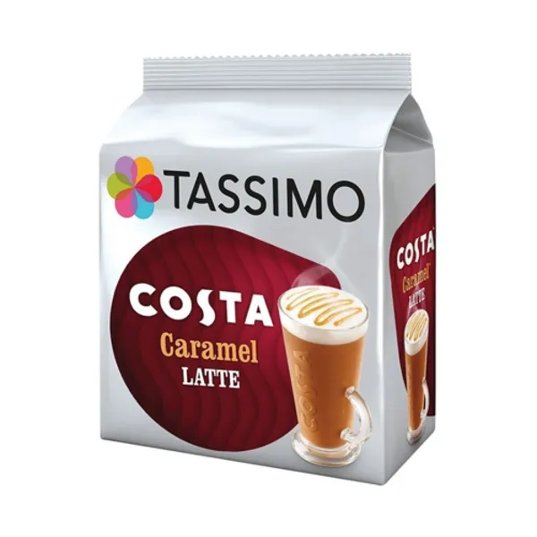 Image of Tassimo Costa Caramel Latte Coffee 40 Pods
