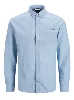 Image of JACK & JONES Slim Fit Shirt Men Blue