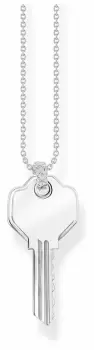 Image of Thomas Sabo KE2129-001-21-L45V Sterling Silver Key Necklace Jewellery
