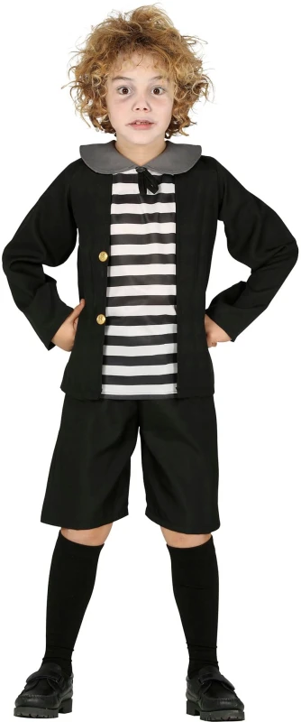 Image of Fiestas Guirca Fancy Dress Child Ghostboy Size 3-4 Years, Black CLG-FG87681