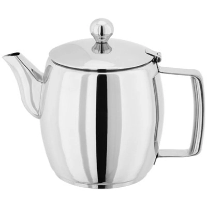 Image of Judge Traditional 4 Cup Hob Top Teapot 1 Litre - Silver