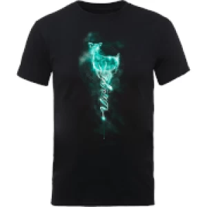 Image of Harry Potter Doe Always Patronus Mens Black T-Shirt - M - Black