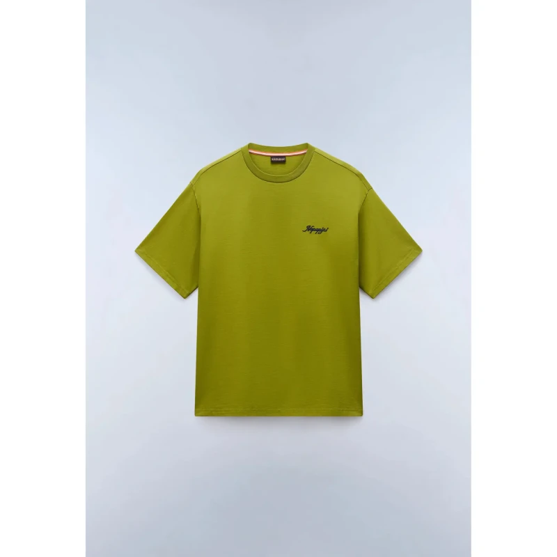 Image of T-Shirt Napapijri Fluorite Jaune Male 2XL