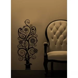 Image of KBS-108 Black Decorative Wall Sticker