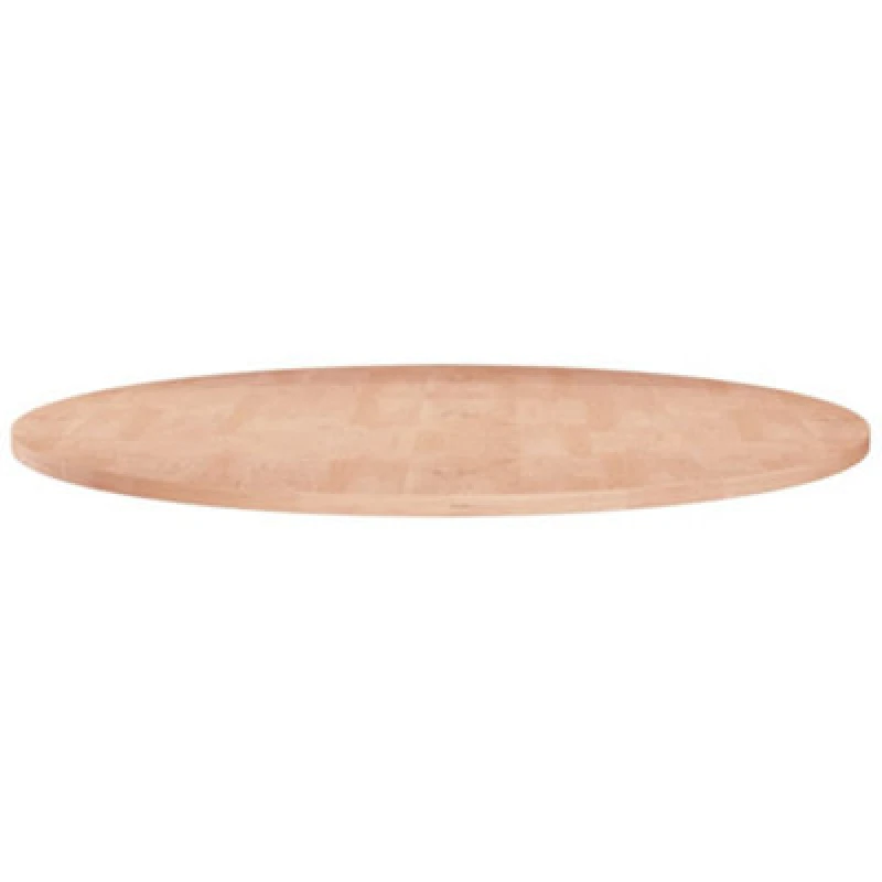 Image of Vidaxl Round Table Top 70X1.5cm Solid Wood Oak Table Tops